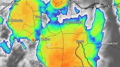 طقس الآن: سحب رعدية تؤثر على مدن القناة ورعد وبرق على القاهرة والصعيد