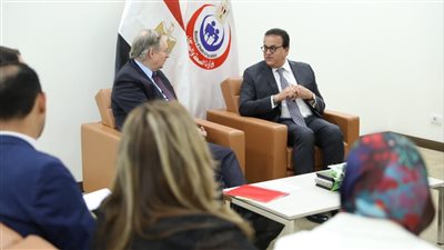 وزير الصحة يبحث مع سفير الاتحاد الأوروبي تطوير منظومة اللقاحات 