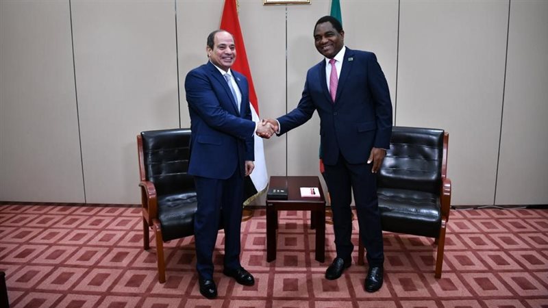 القمة المصرية الزامبية،