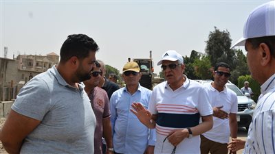 محافظ الجيزة يتفقد تنفيذ مشروع تغطية ترعة المنصورية (صور)