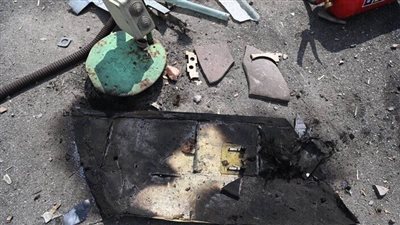 سقوط طائرة مسيرة على مبنى تجاري في روسيا 