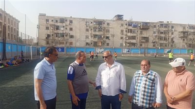 وكيل الرياضة بالقليوبية يتابع مركز شباب المنشية بشبرا الخيمة