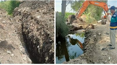 إزالة 39 حالة تعد على مساحة 6402 متر بالبحيرة (صور)