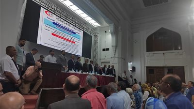 بحضور 350 عضوا، بدء أعمال الجمعية العمومية العادية لاتحاد المهن الطبية (صور) 