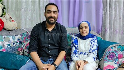 الأولى في الشهادة الإعدادية بالمنوفية: كنت بذاكر فى العناية المركزة، وأحلم بالسفر إلى المانيا للعلاج (فيديو)