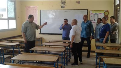 76 لجنة جاهزة لاستقبال طلاب الثانوية العامة بكفر الشيخ (صور)