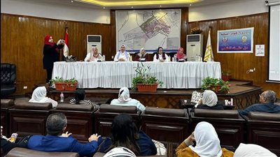 لجنة الصحة والمرأة بمدينة 6 أكتوبر تنظم ندوة 