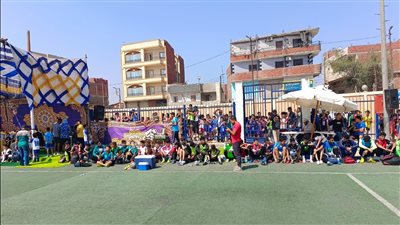 إقبال كبير على اختبارات الناشئين لنادي القناة بمركز شباب أبوحماد بالشرقية (صور)