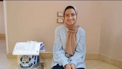  رسالة قرينة الرئيس السيسي لـ منة الله عماد الأولي على إعدادية بكفر الشيخ