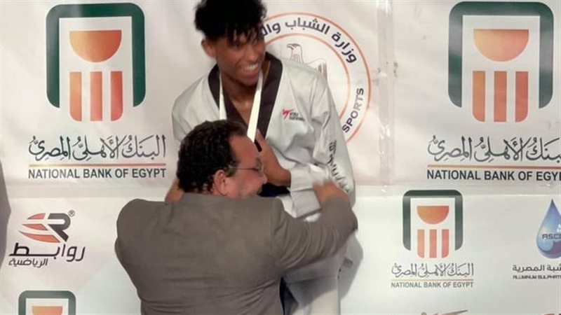 محمد أحمد يحرز ذهبية