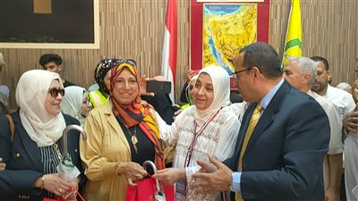 محافظ شمال سيناء يودع حجاج قرعة وزارة الداخلية (فيديو وصور)