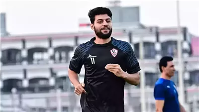 الزمالك، مصطفى شلبي يعلق على إصابته أمام غزل المحلة (صور)