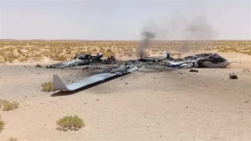 تحطم طائرة مسيرة،