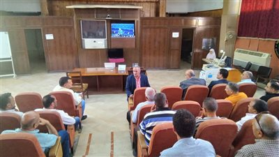 تفاصيل اجتماع وكيل تعليم الدقهلية ومديرى الإدارات ورؤساء لجان الثانوية العامة