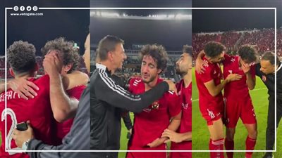 نوبة بكاء لـ محمد هاني بعد تتويج الأهلي بالنجمة الـ11 (فيديو)