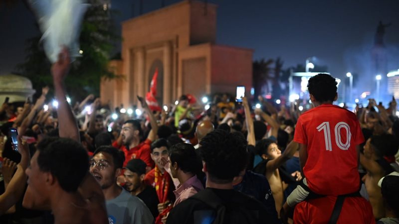 فرحة الجماهير بفوز