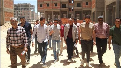رئيس جهاز 15 مايو يتفقد وحدات سكن كل المصريين 