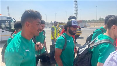 بعثة منتخب مصر تطير للمغرب استعدادًا لمواجهة غينيا (صور)