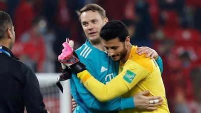 بايرن ميونخ يستخدم أيقونة نوير والشناوي لتهنئة الأهلي ببطولة الدوري الأفريقي