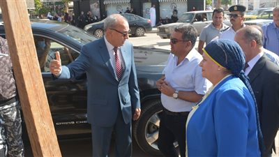 محافظ القليوبية يتفقد لجان الثانوية العامة في يومها الأول (صور)