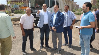 محافظ المنوفية يتفقد موقع سوق السيارات الجديد بشبين الكوم