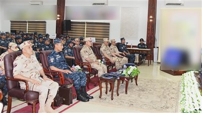 الفريق أسامة عسكر يشهد تنفيذ مشروع مراكز القيادة التعبوى 