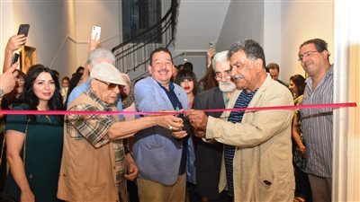افتتاح معرض أسرة الجباخنجي بجاليري ضي (صور) 