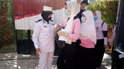 شرطة نسائية وبوابات إلكترونية وسيارات إسعاف لتأمين لجان الثانوية العامة بالوادي الجديد 