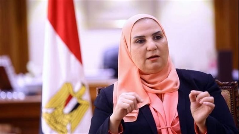 وزيرة التضامن الاجتماعي,