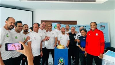 مدربو الرخصة A يحتفلون بفوز الأهلي بدوري أبطال أفريقيا (صور)