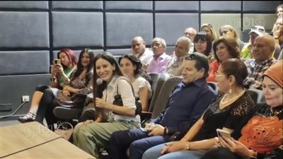 جميلة عوض: حلمي أقدم فيلما من إخراج علي بدرخان (فيديو وصور)