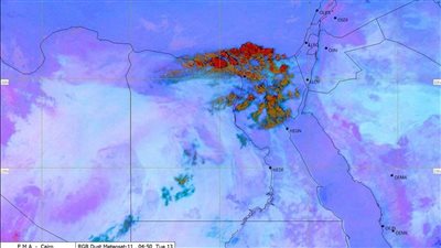 الأرصاد تحذر من السحب الرعدية الممطرة على هذه المناطق