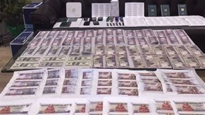 القبض على أخطر عصابة لتزوير العملات المحلية والأجنبية بالقاهرة والجيزة