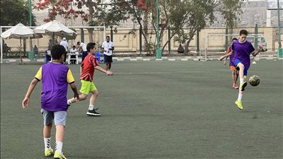 اختبارات الناشئين، يسري عبدالغني يتابع المتقدمين الجدد بالمقاولون لليوم الـ16 