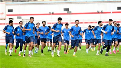 تدريبات تأهيلية وبدنية للاعبي الزمالك