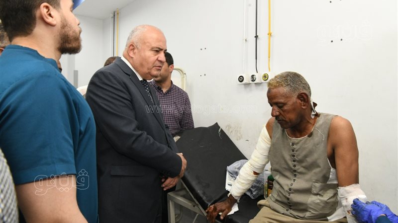 محافظ قنا يطمئن على