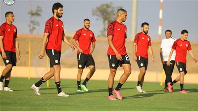 منتخب مصر يختتم استعداداته لمواجهة غينيا في تصفيات أمم أفريقيا (صور)