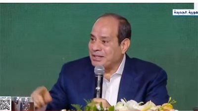 السيسي: الدولة علشان تصرف كويس عايزه 2 تريليون دولار سنويا ومش هضحك عليكم