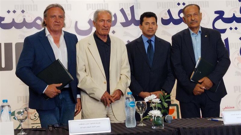 وزير الرياضة يشهد
