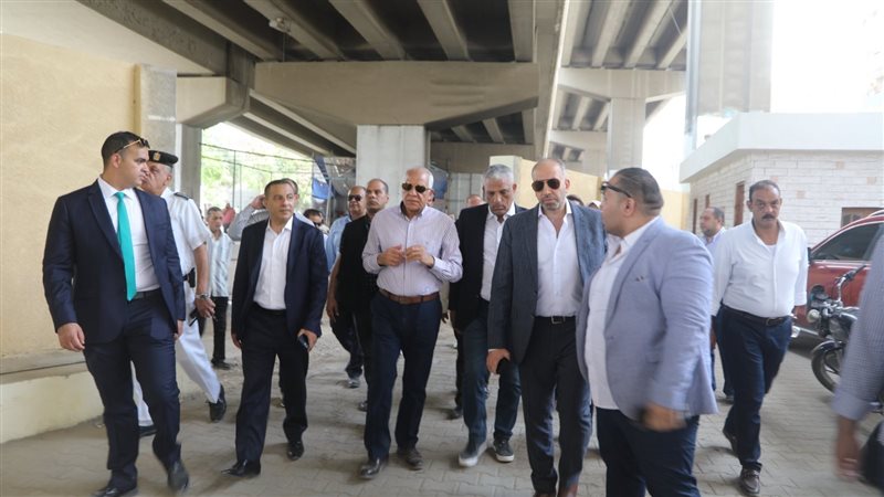 محافظ الجيزة في جولة