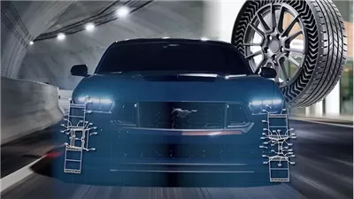 فورد تبتكر عجلات خاصة لإطارات خالية من الهواء