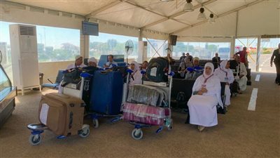 رفع درجة الاستعداد بمطار برج العرب الدولي بمناسبة موسم الحج