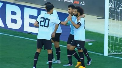  تعادل منتخب مصر مع غينيا 1-1 بالشوط الأول في تصفيات أمم إفريقيا
