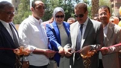 محافظ المنوفية يفتتح مدارس أبشيش الابتدائية والإعدادية بالباجور