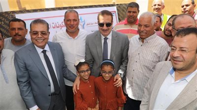 محافظ المنوفية يفتتح محطتي رفع صرف صحي سبك الضحاك بالباجور