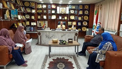 وكيل صحة الشرقية يجتمع مع رؤساء الإدارات الفنية 