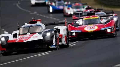 تويوتا جازو في المركز الثاني من سباق لومان 2023