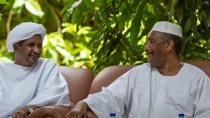 البرهان ودقلو، فيتو