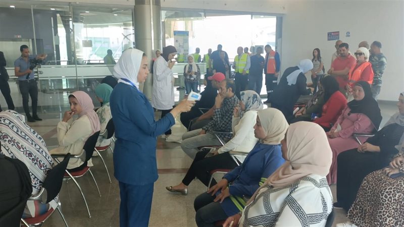 تجربه طوارئ في مطار