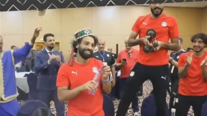 احتفالات لاعبي الأهلي
